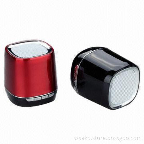 Wireless V3.0 Bluetooth Speaker with Pocket Size Handsfree Talk Metal Design, Supports TF Card